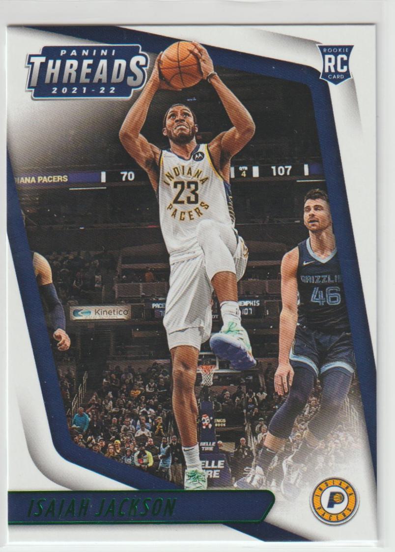 081 Isaiah Jackson - Indiana Pacers Green