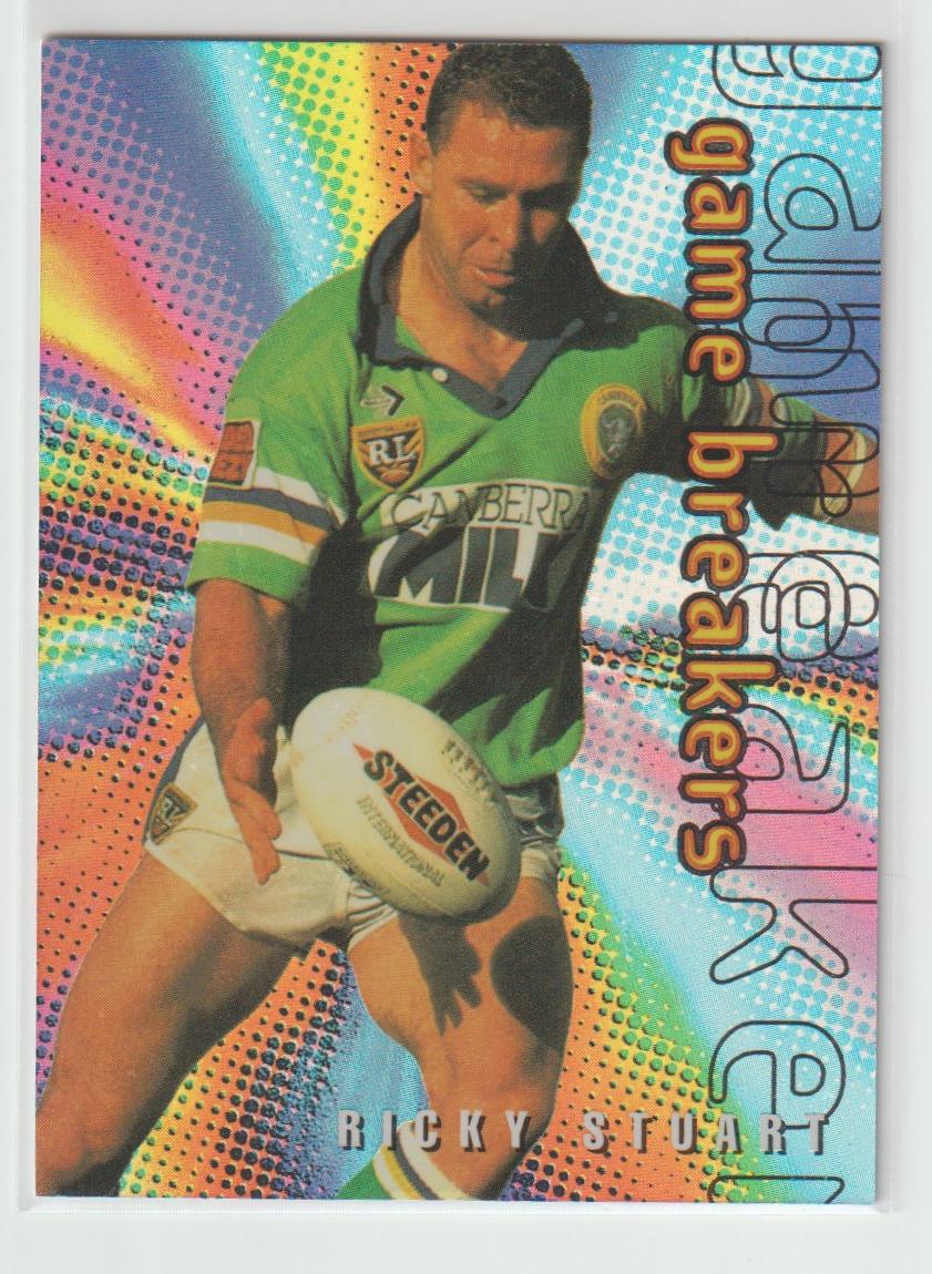 1996 Dynamic Series 1 Game Breakers Complete Set of 10