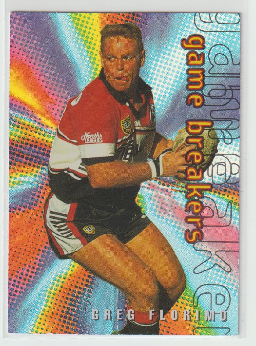 1996 Dynamic Series 1 Game Breakers Complete Set of 10