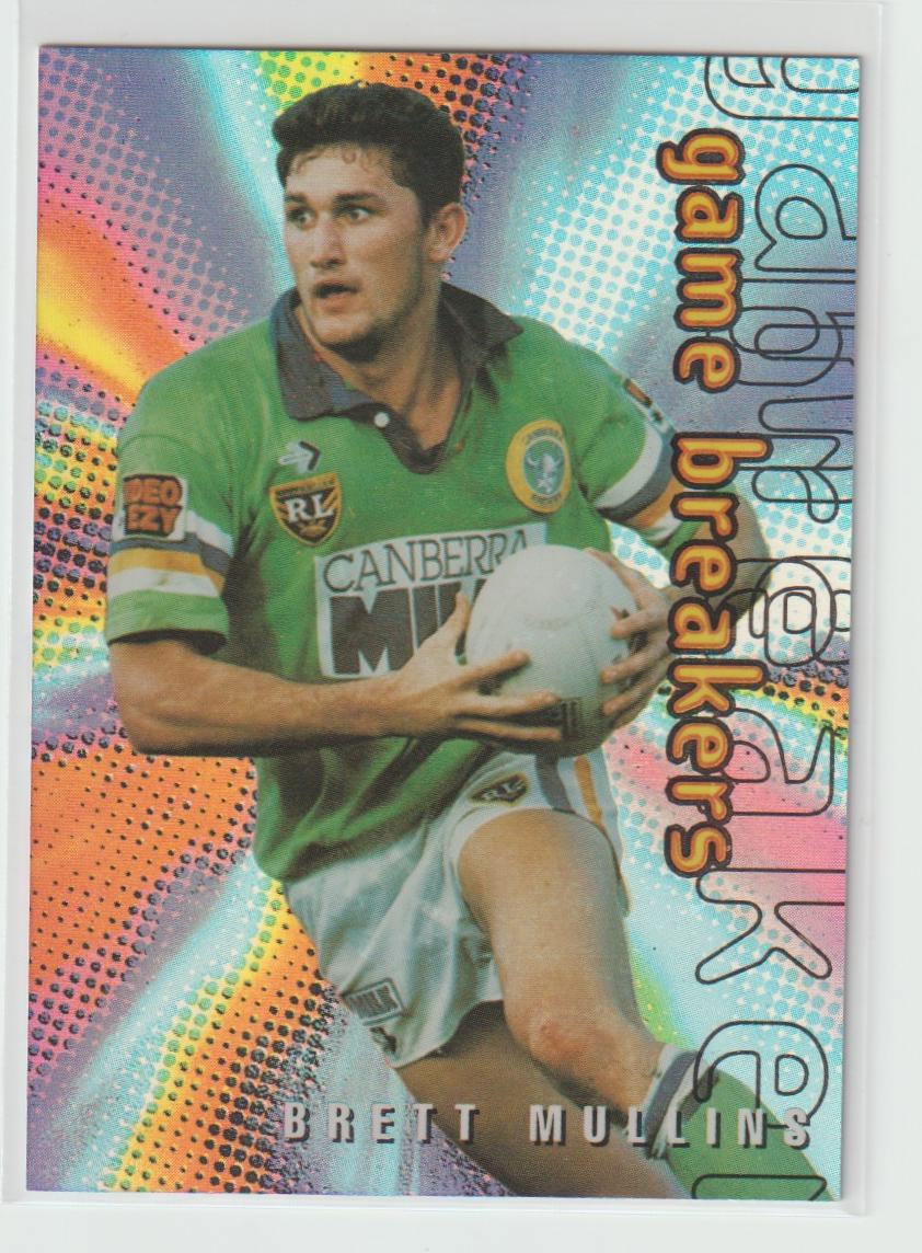 1996 Dynamic Series 1 Game Breakers Complete Set of 10