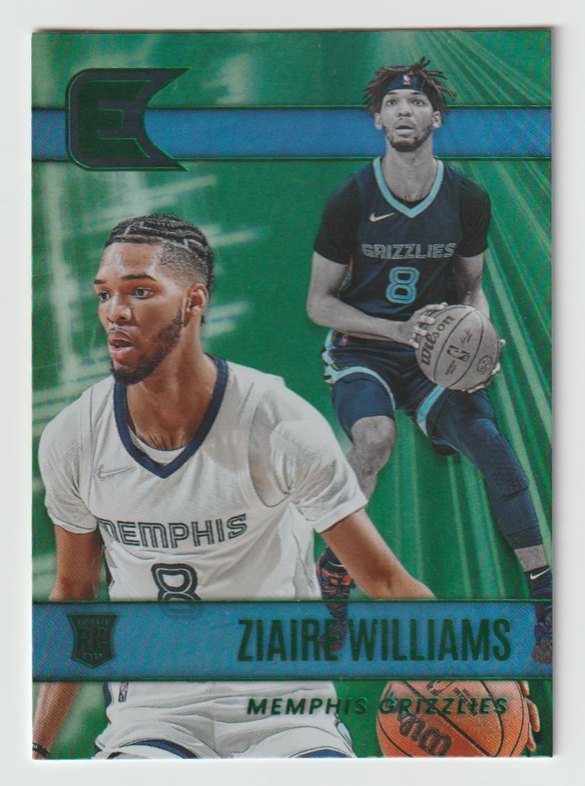 326 Ziaire Williams - Memphis Grizzlies Green