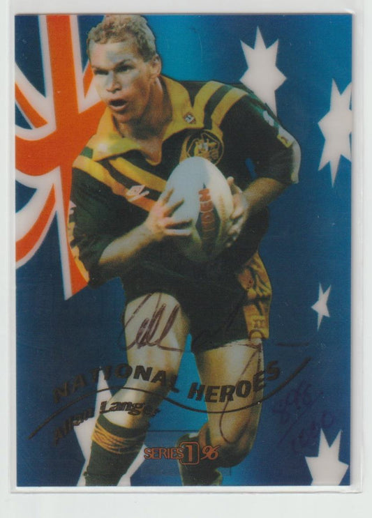National Heroes Signature NH4 Allan Langer 898/1000