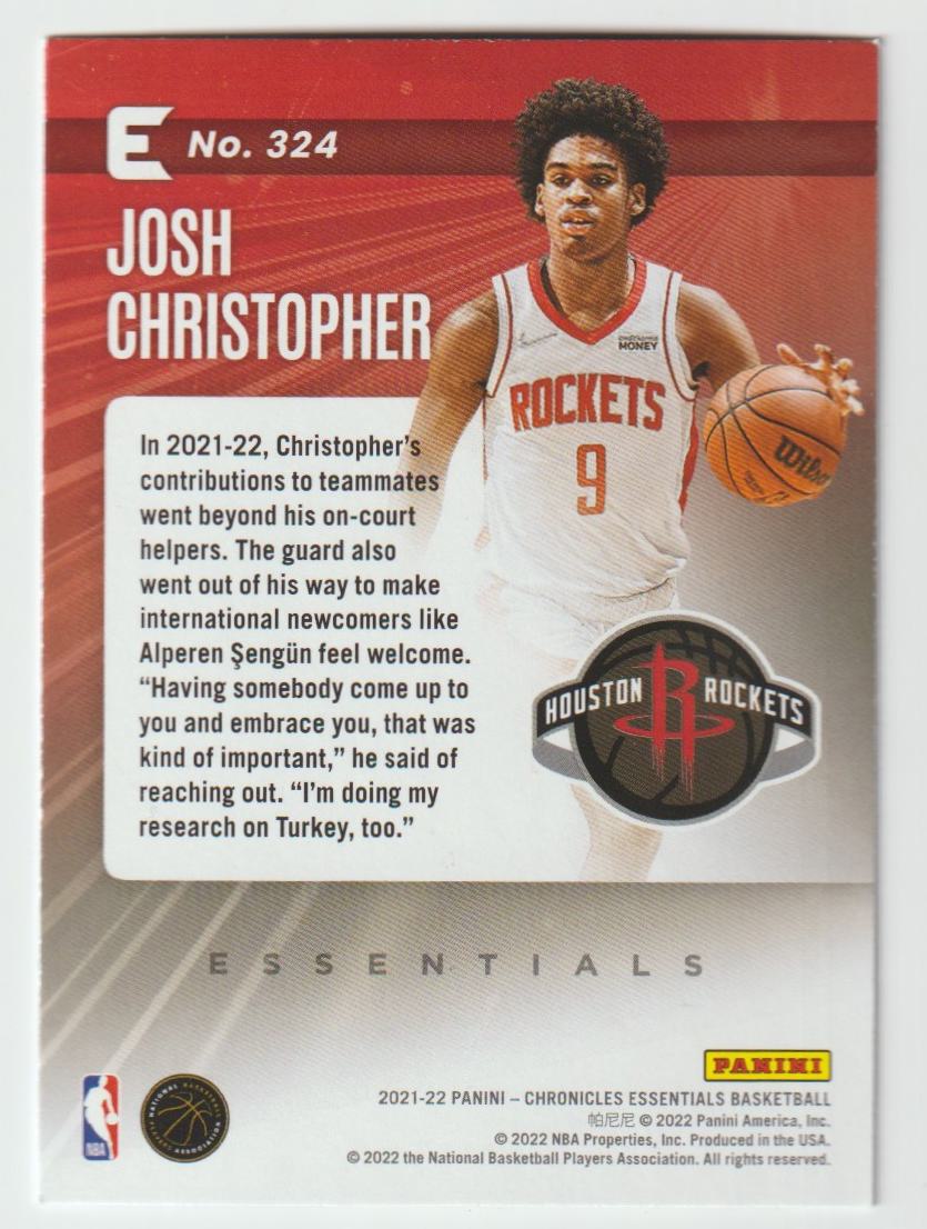 324 Josh Christopher - Houston Rockets