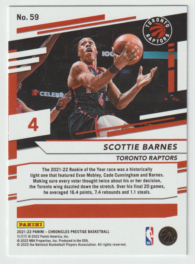 059 Scottie Barnes - Toronto Raptors