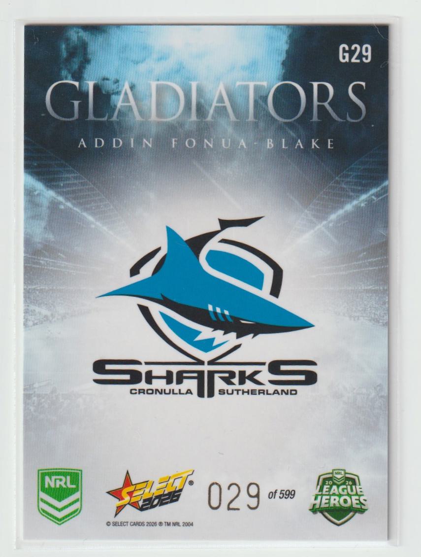 G029 Addin Fonua-Blake    29/599