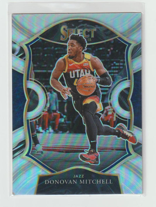 027 Donovan Mitchell - Utah Jazz Silver Prizm