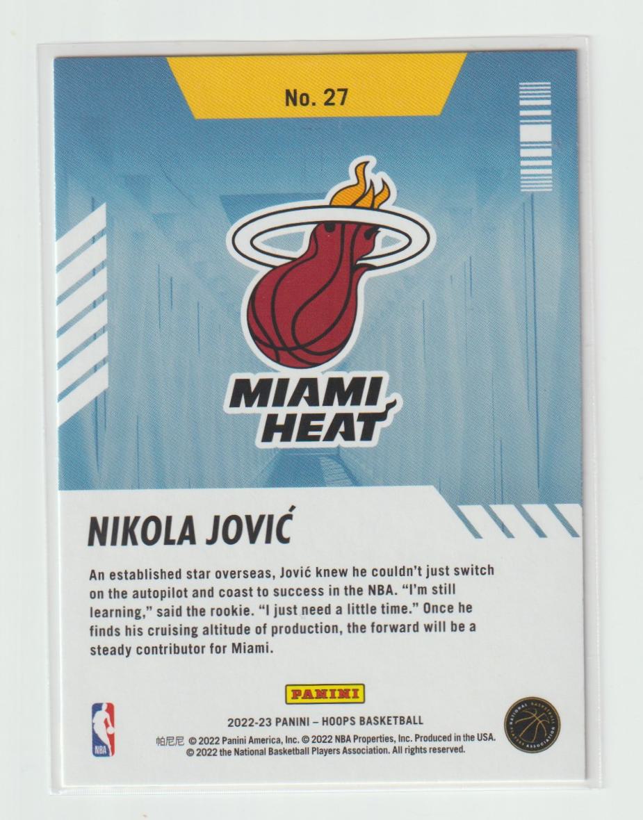 Arriving Now 27 Nikola Jovic Miami Heat