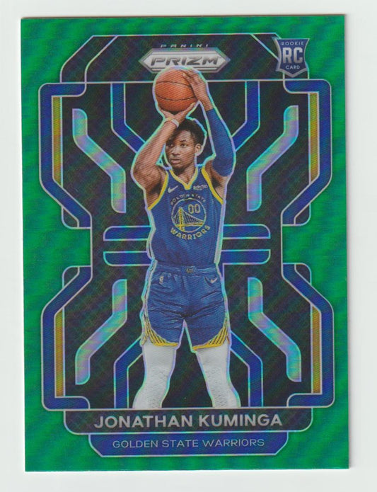 307 Jonathan Kuminga - Golden State Warriors Green Prizm