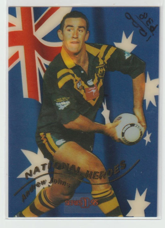 National Heroes Signature NH1 Andrew Johns 638/1000