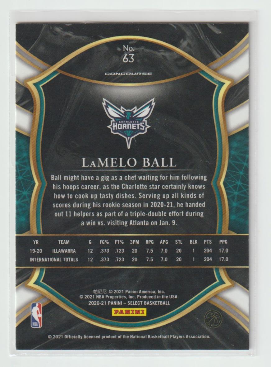 063 LaMelo Ball - Charlotte Hornets Blue Retail