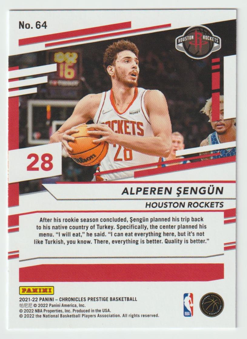 064 Alperen Sengun - Houston Rockets