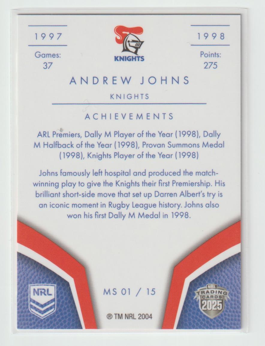 MS1/15 KNIGHTS 1997 - 1998