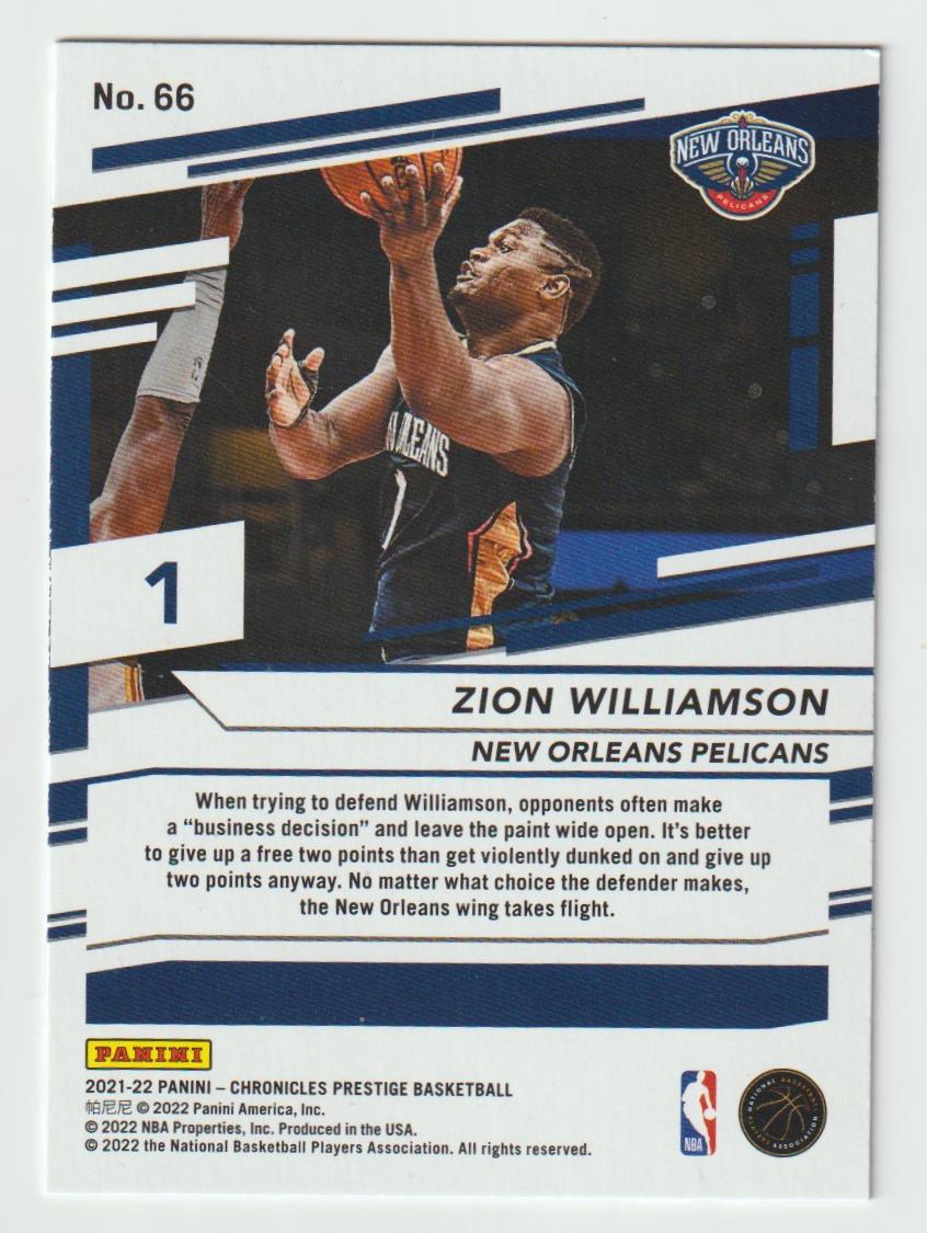 066 Zion Williamson - New Orleans Pelicans