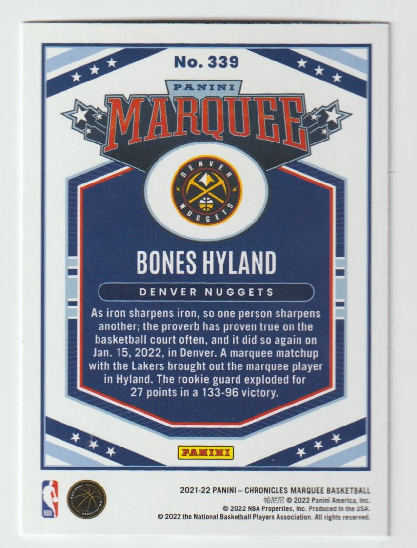 339 Bones Hyland - Denver Nuggets