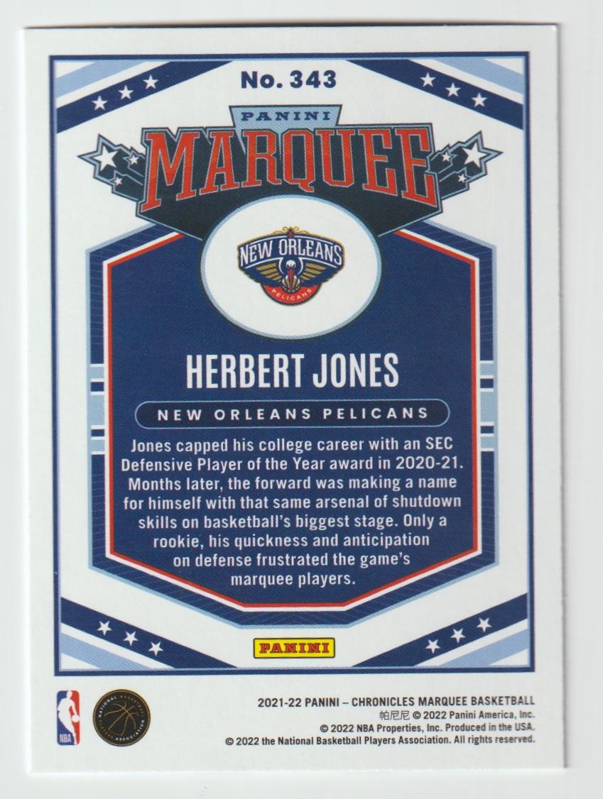 343 Herbert Jones - New Orleans Pelicans