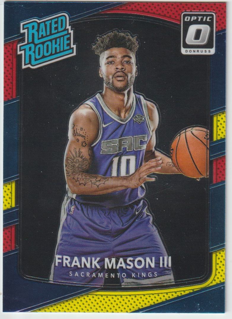 167 Frank Mason III - Sacramento Kings  Mega Box Red/Yellow