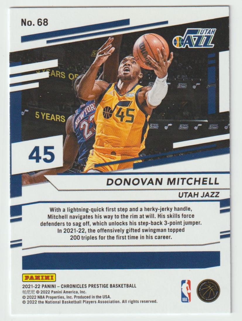 068 Donovan Mitchell - Utah Jazz