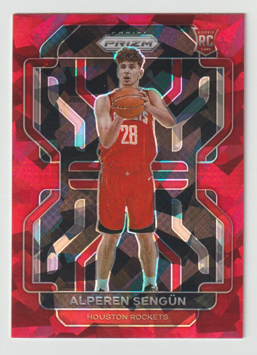 318 Alperen Sengun - Houston Rockets Red Ice Prizm