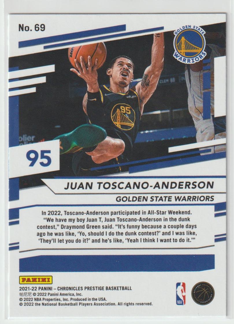 069 Juan Toscano-Anderson - Golden State Warriors