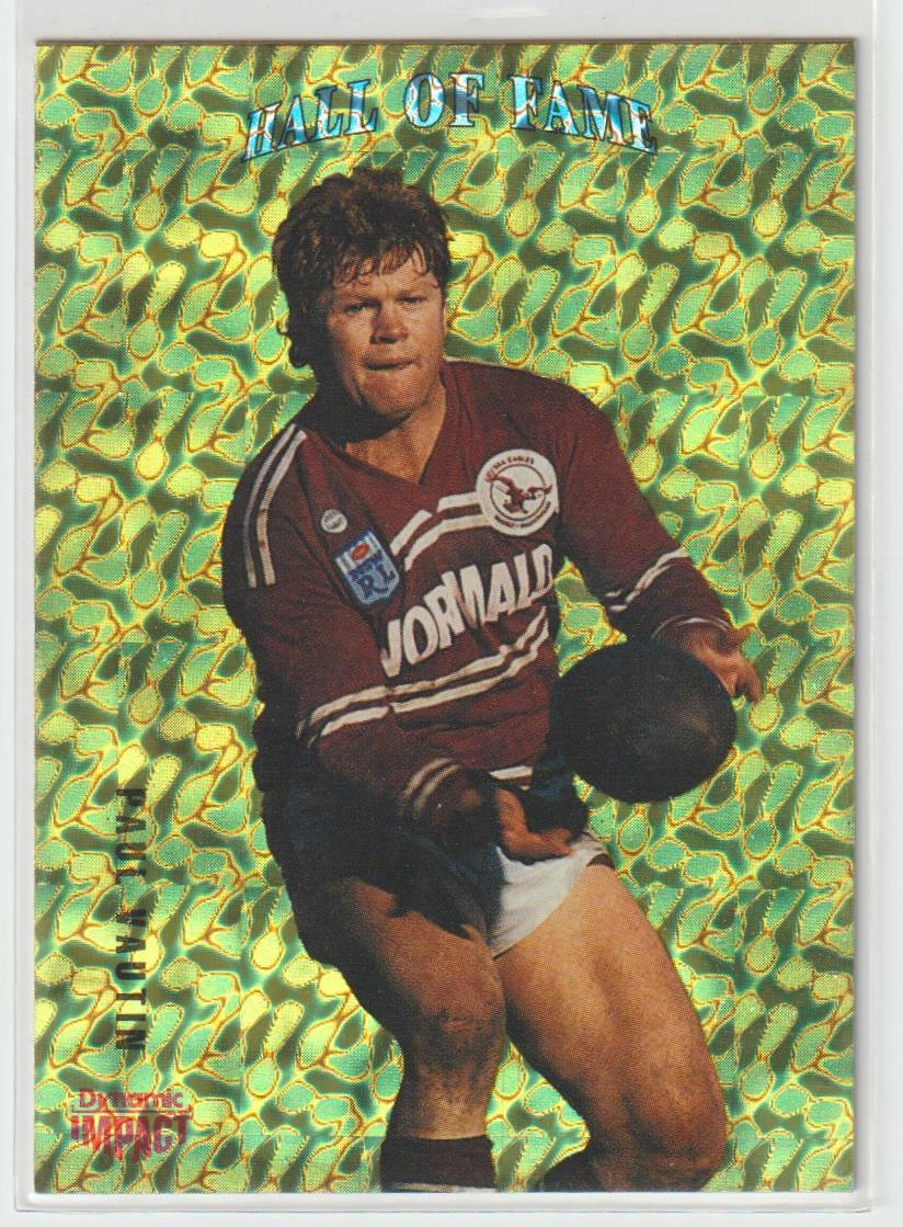 Hall of Fame HF3 Paul Vautin Manly Warringah Sea Eagles Rare Pebbled