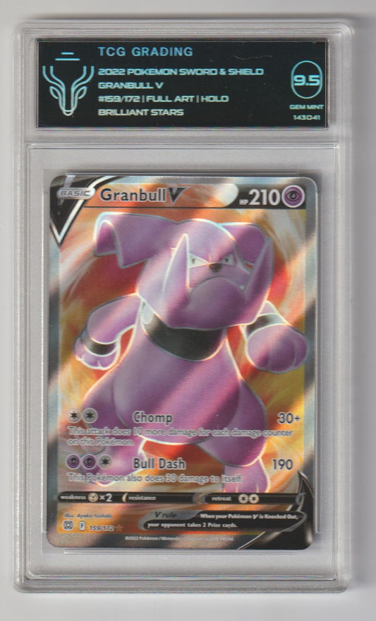 159/172   Granbull V Ultra Rare TCG 9.5