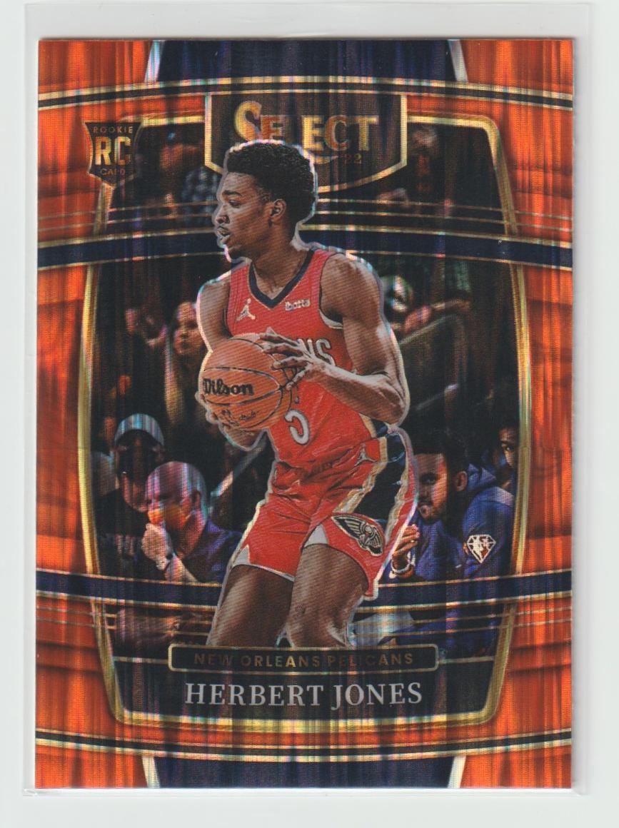045 Herbert Jones - New Orleans Pelicans Orange Flash