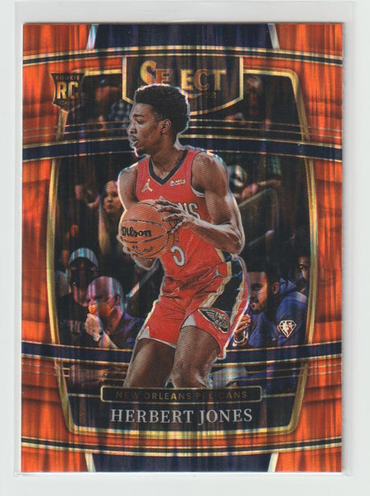 045 Herbert Jones - New Orleans Pelicans Orange Flash