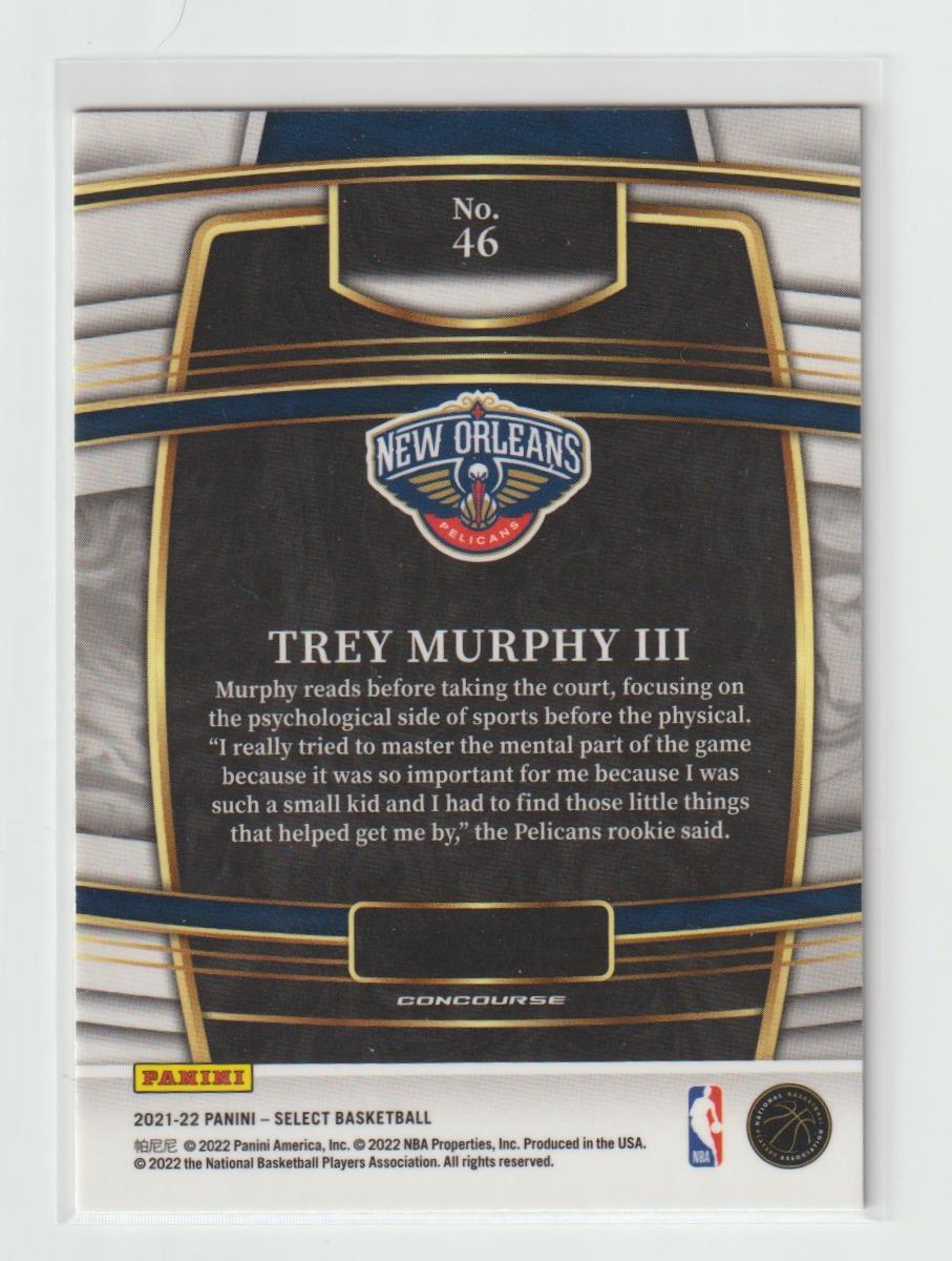 046 Trey Murphy III - New Orleans Pelicans Blue Retail