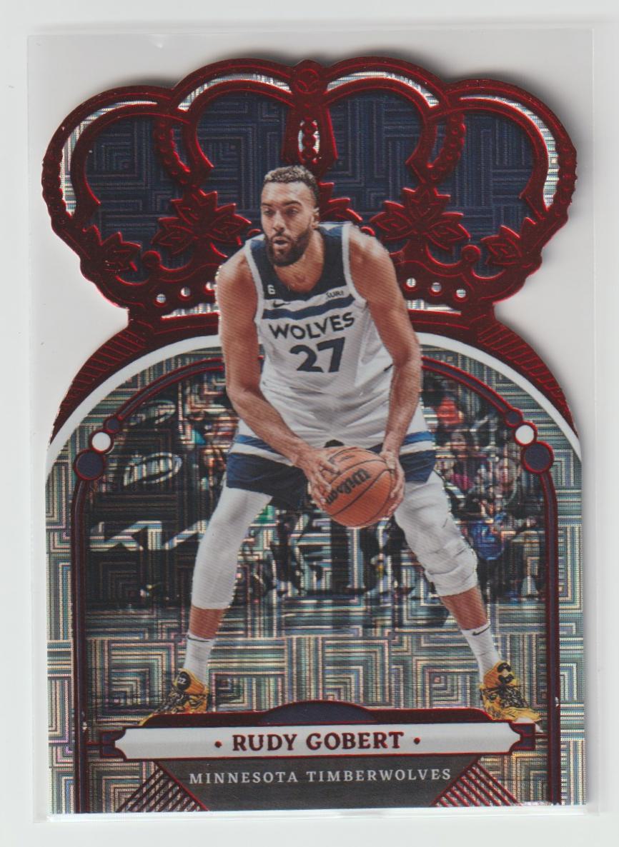 023 Rudy Gobert Minnesota Timberwolves Asia Red