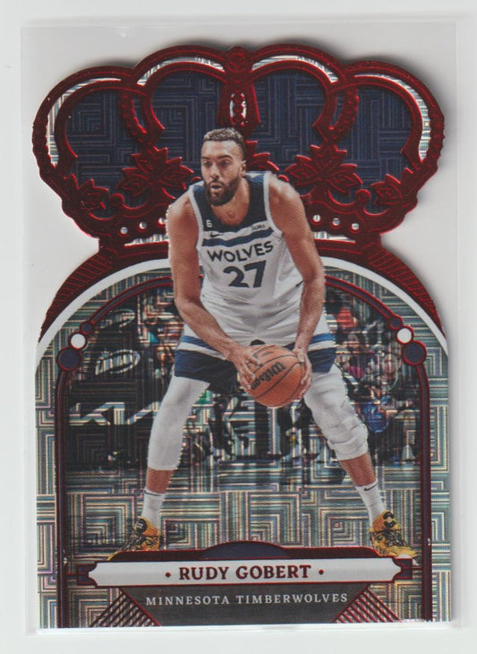 023 Rudy Gobert Minnesota Timberwolves Asia Red