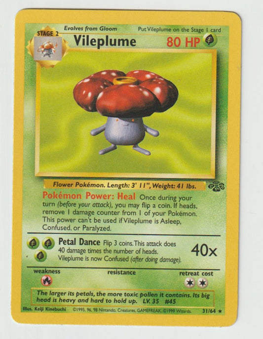 31/64: Vileplume – Grass – Rare