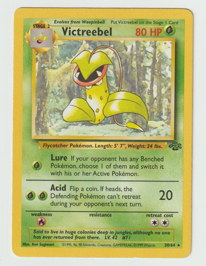 30/64: Victreebel – Grass – Rare