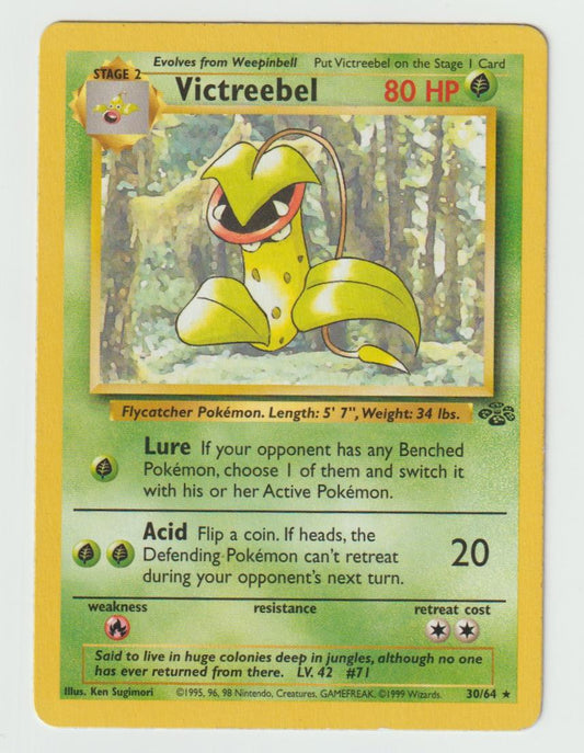 30/64: Victreebel – Grass – Rare