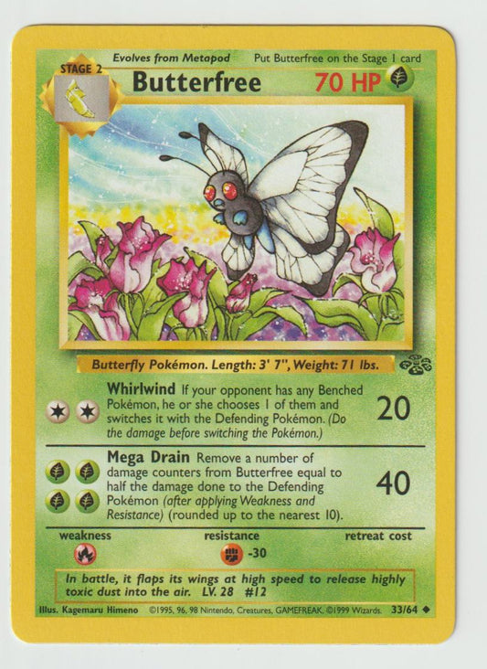 33/64: Butterfree – Grass – Uncommon