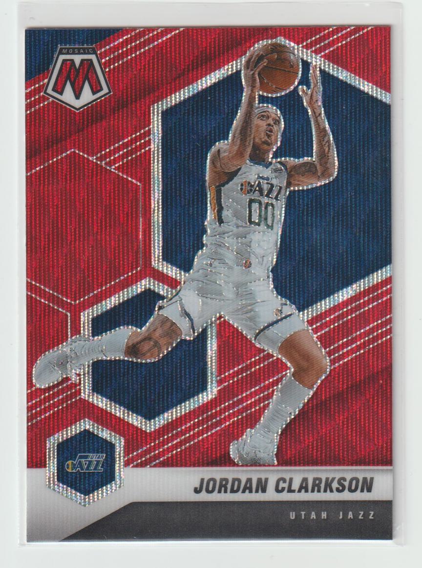 002 Jordan Clarkson - Utah Jazz Red Wave