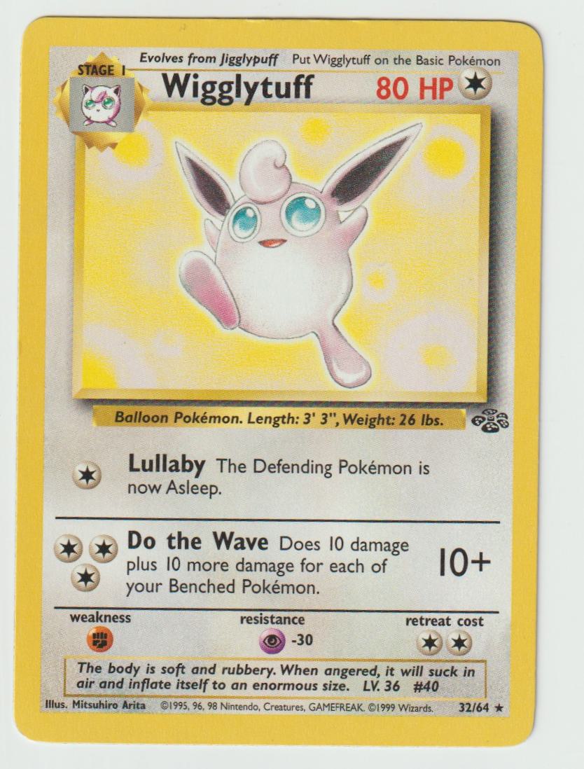 32/64: Wigglytuff – Colorless – Rare