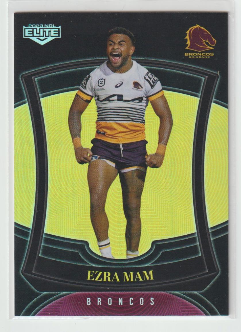 P006 EZRA MAM - Brisbane Broncos  Silver Special