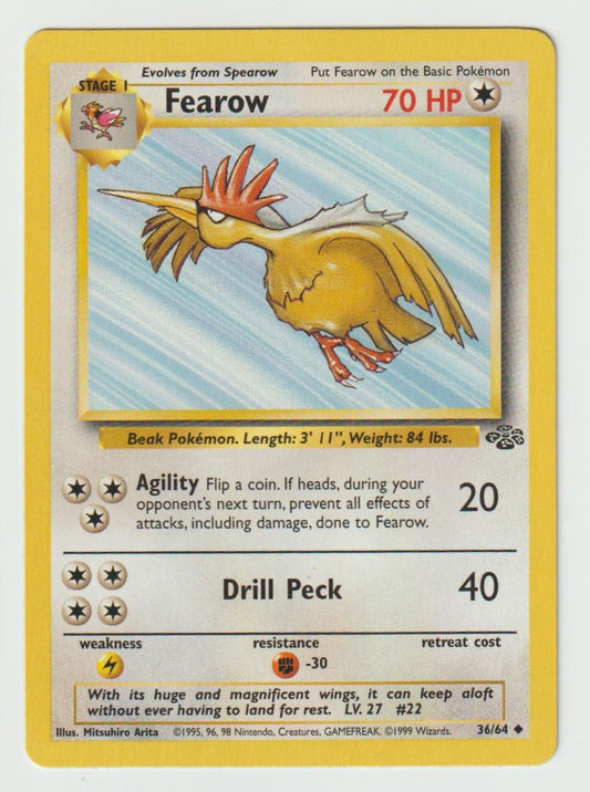 36/64: Fearow – Colorless – Uncommon