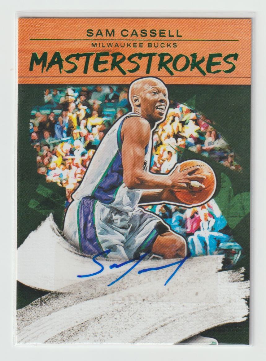 Masterstrokes MS-SCB Sam Cassell - Milwaukee Bucks Jade