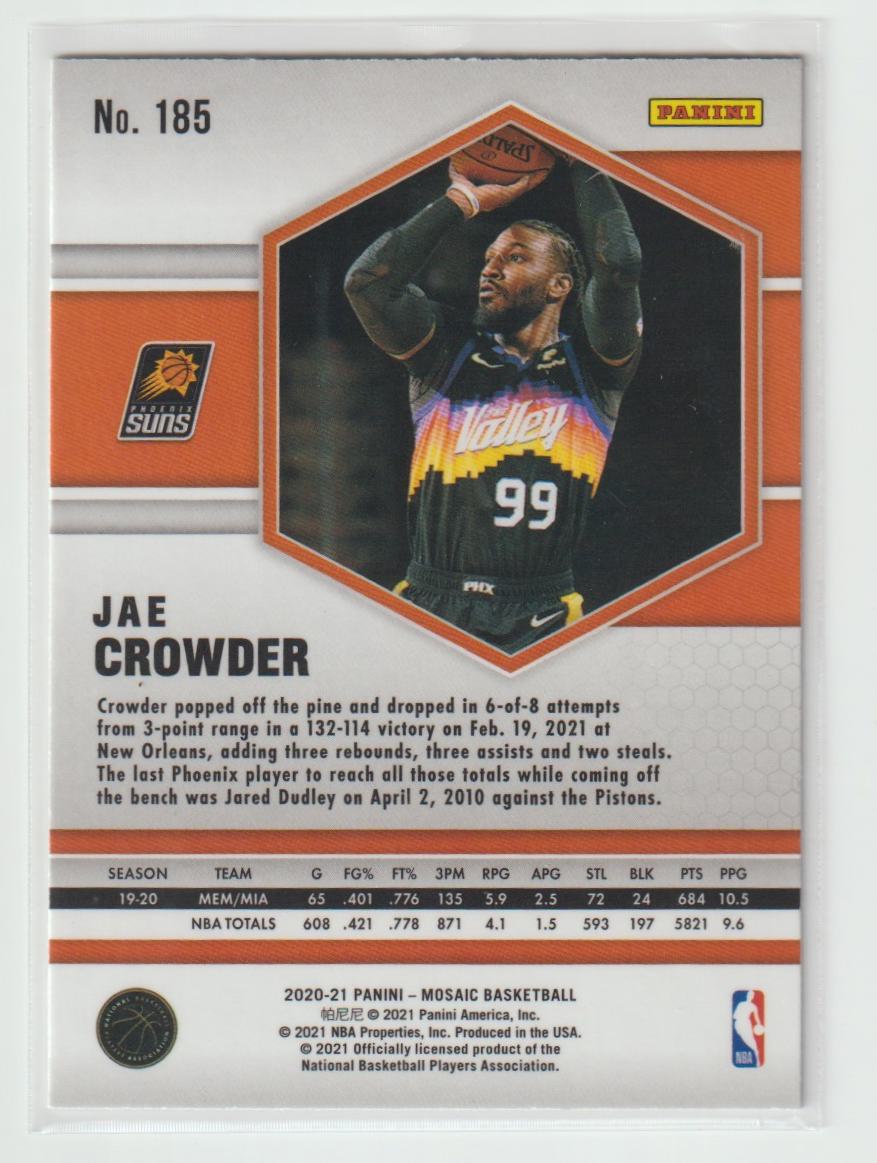 185 Jae Crowder - Phoenix Suns