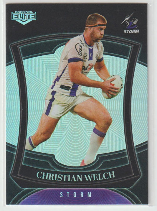 P072 Christian Welch Melbourne Storm Silver Special