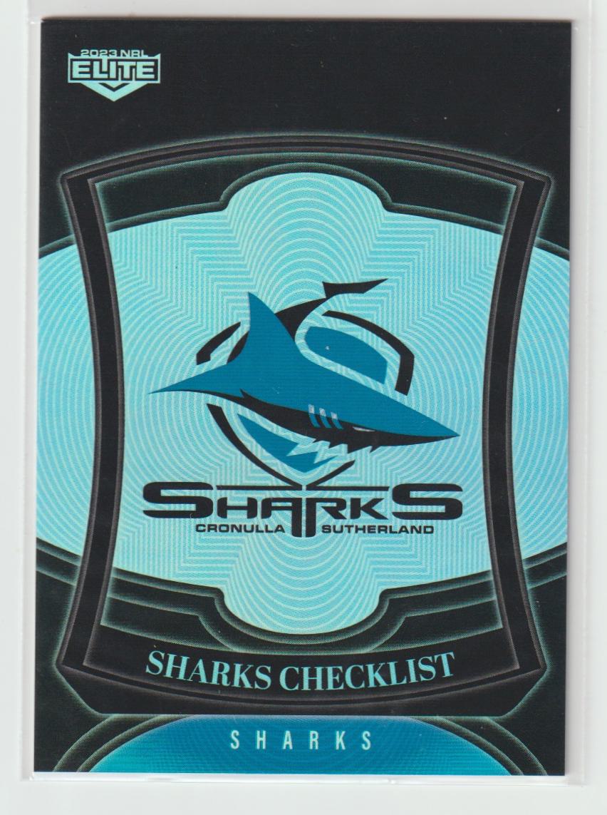 P028 Sharks Checklist Cronulla Sutherland Sharks Silver Special