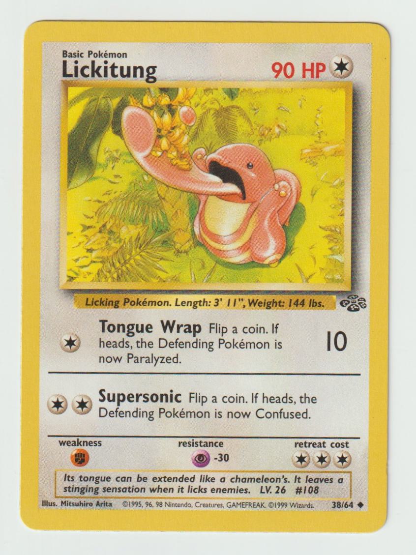 38/64: Lickitung – Colorless – Uncommon