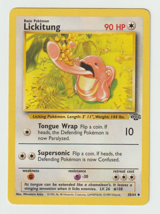 38/64: Lickitung – Colorless – Uncommon
