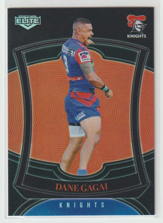 P075 Dane Gagai Newcastle Knights Silver Special