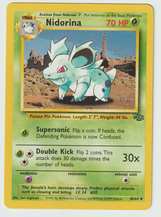 40/64: Nidorina – Grass – Uncommon