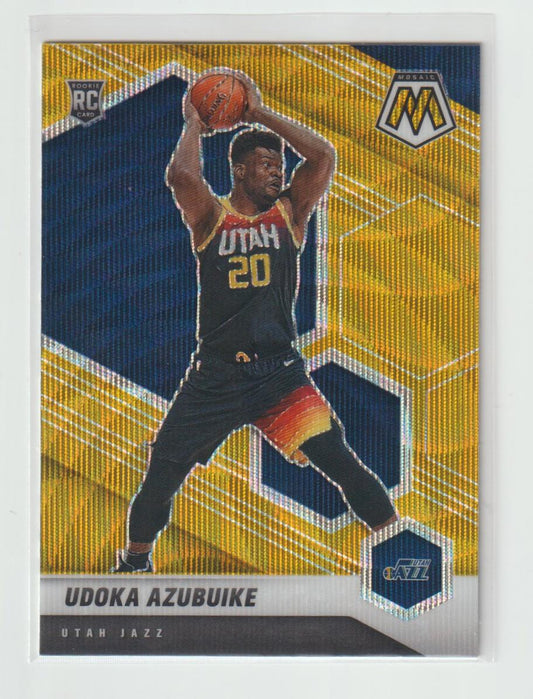 234 Udoka Azubuike - Utah Jazz Gold Wave