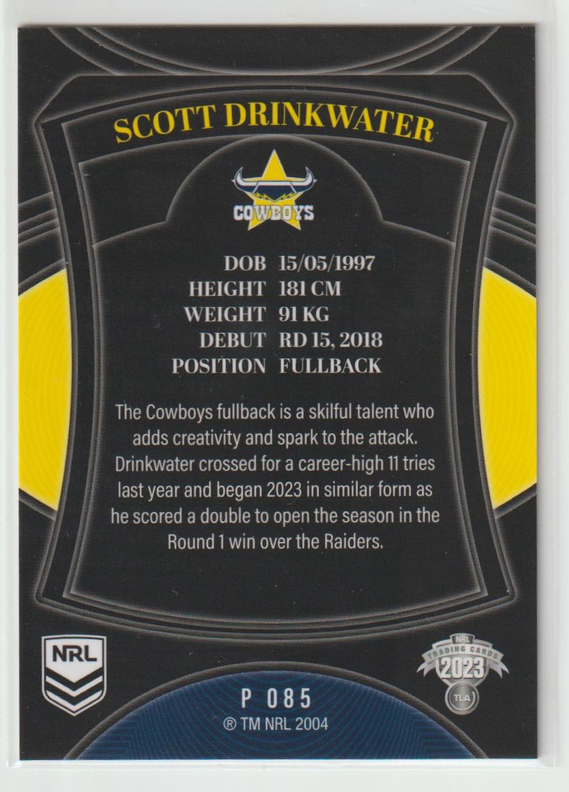 P085 Scott Drinkwater North Queensland Cowboys Silver Special
