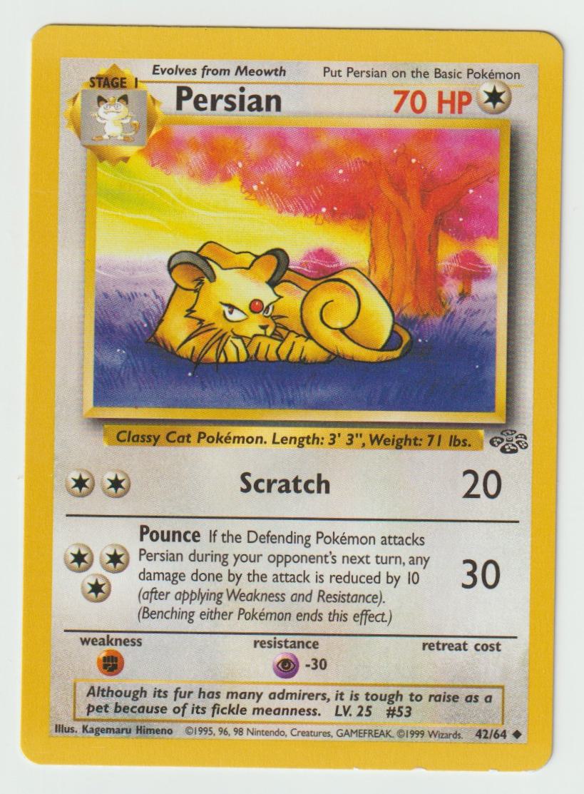 42/64: Persian – Colorless – Uncommon