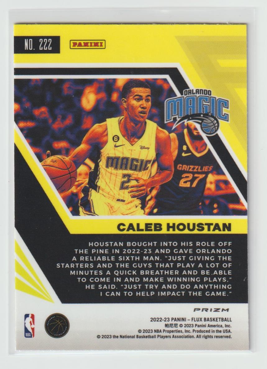 222 Caleb Houstan - Orlando Magic Silver